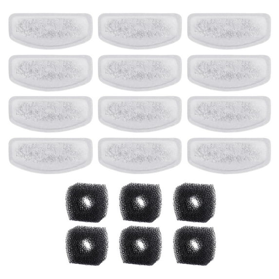 18pack Pet Fountains Replacement Filters Odor Removing Filter Pad Water Dispenser for Freshness Water