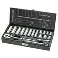 thumbnail image 1 of CHANNELLOCK 3/8-inch Metric Drive Socket Set, Includes Standard and Deep-Well Sizes, 6-point Sockets, Durable Steel Case, 18 pieces (38182), 1 of 5