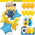 thumbnail image 1 of 18pc Minions Banana-rama Balloon Kit - Kids Minion Birthday Party Decoration Supplies, 1 of 21