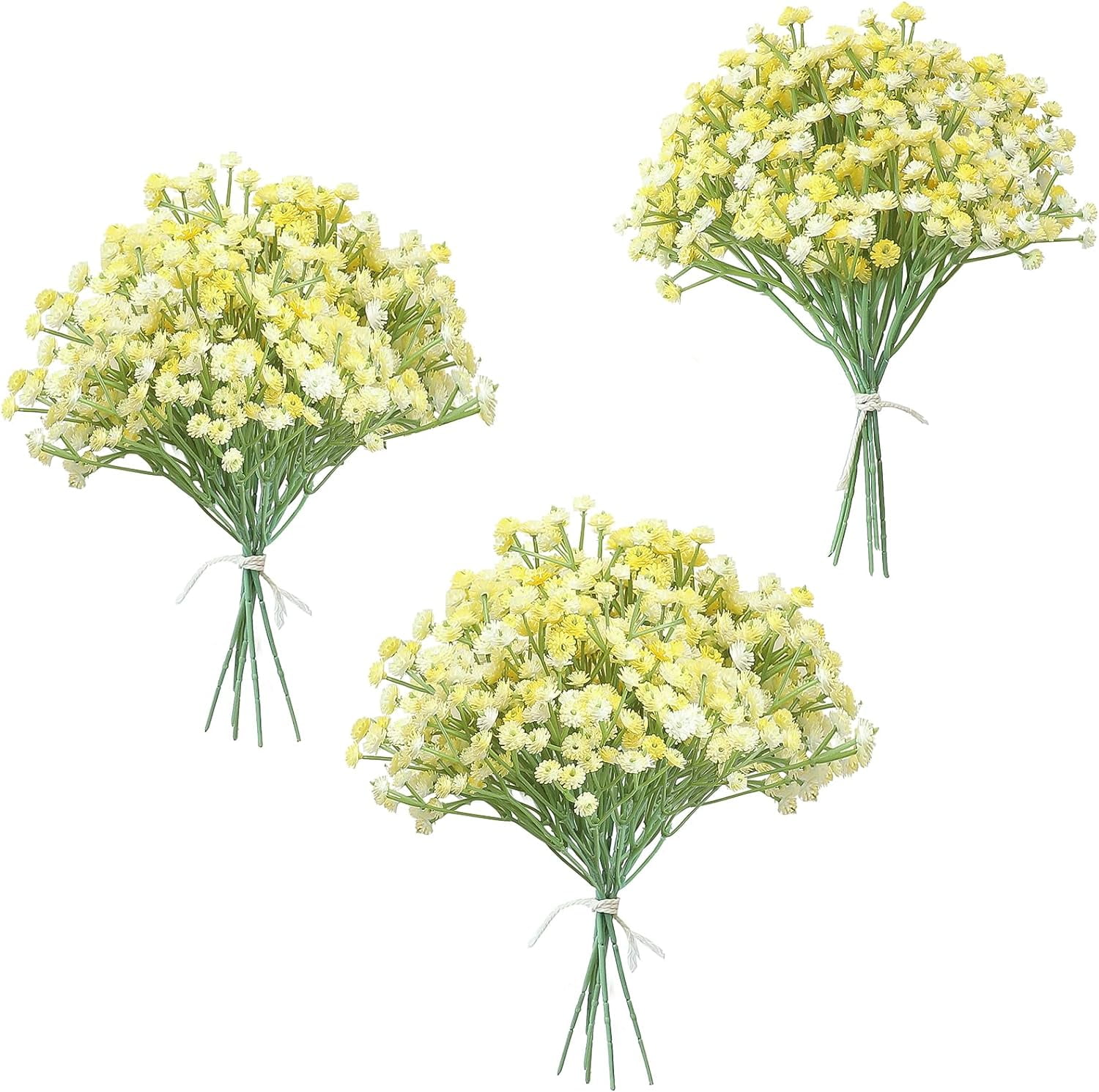 18pcs Artificial Babys Breath Gypsophila Greenery Sprays, Real Touch ...