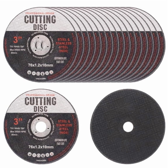 18pcs Cutting Discs, 76mm Cutting Disc, Angle Grinder Discs for Metal, Grinding Discs, Cutting Discs for Cutting Metal,18 x Cutting Discs,As Shown