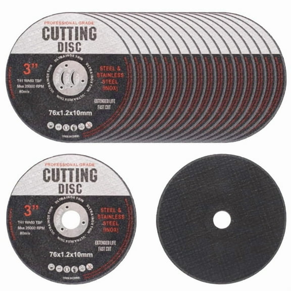 18pcs Cutting Discs, 76mm Cutting Disc, Angle Grinder Discs for Metal, Grinding Discs, Cutting Discs for Cutting Metal
