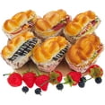 thumbnail image 1 of 18pcs Fake Sandwich Breads Fruit Set Artificial Blueberries Strawberries Simulated Dessert Faux Model Props Kitchen Boulangerie Display, 1 of 3