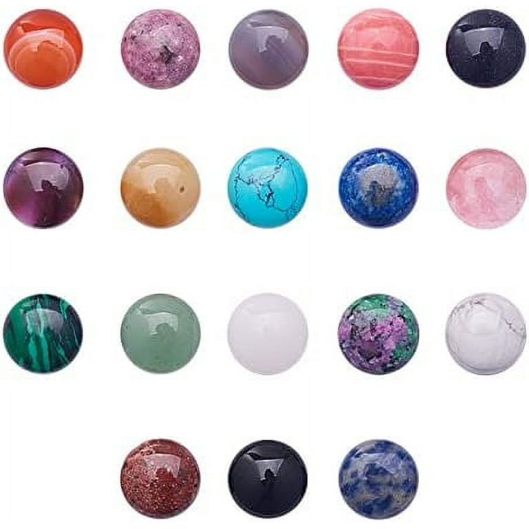 Flat stones 2024 for jewelry making
