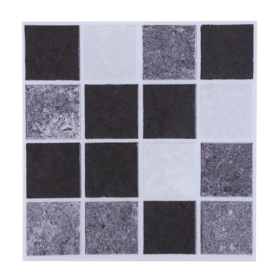 18pcs Mosaic Tile Sticker for Kitchen Bathroom Removable Transfer Self Adhesive Waterproof Anti Oil Backsplash Peel and Stick (MTS008)