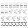 thumbnail image 1 of 18pcs Paper Towel Key Set,Universal Toilet Tissue Dispenser Key Replacement Paper Towel Holder Key with 18 Key Rings, 1 of 6
