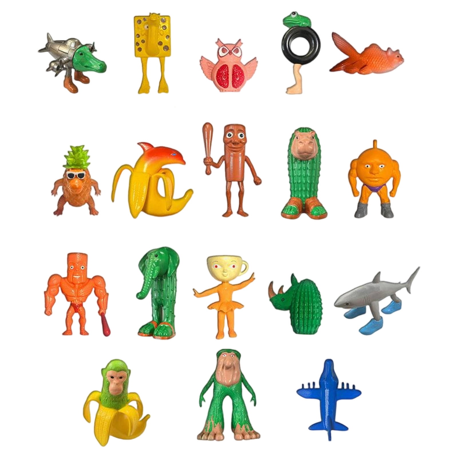 Italian Brainrot Bauset - 120 Teile Konstruktionsblöcke Mit Figuren Zum Zusammenbauen