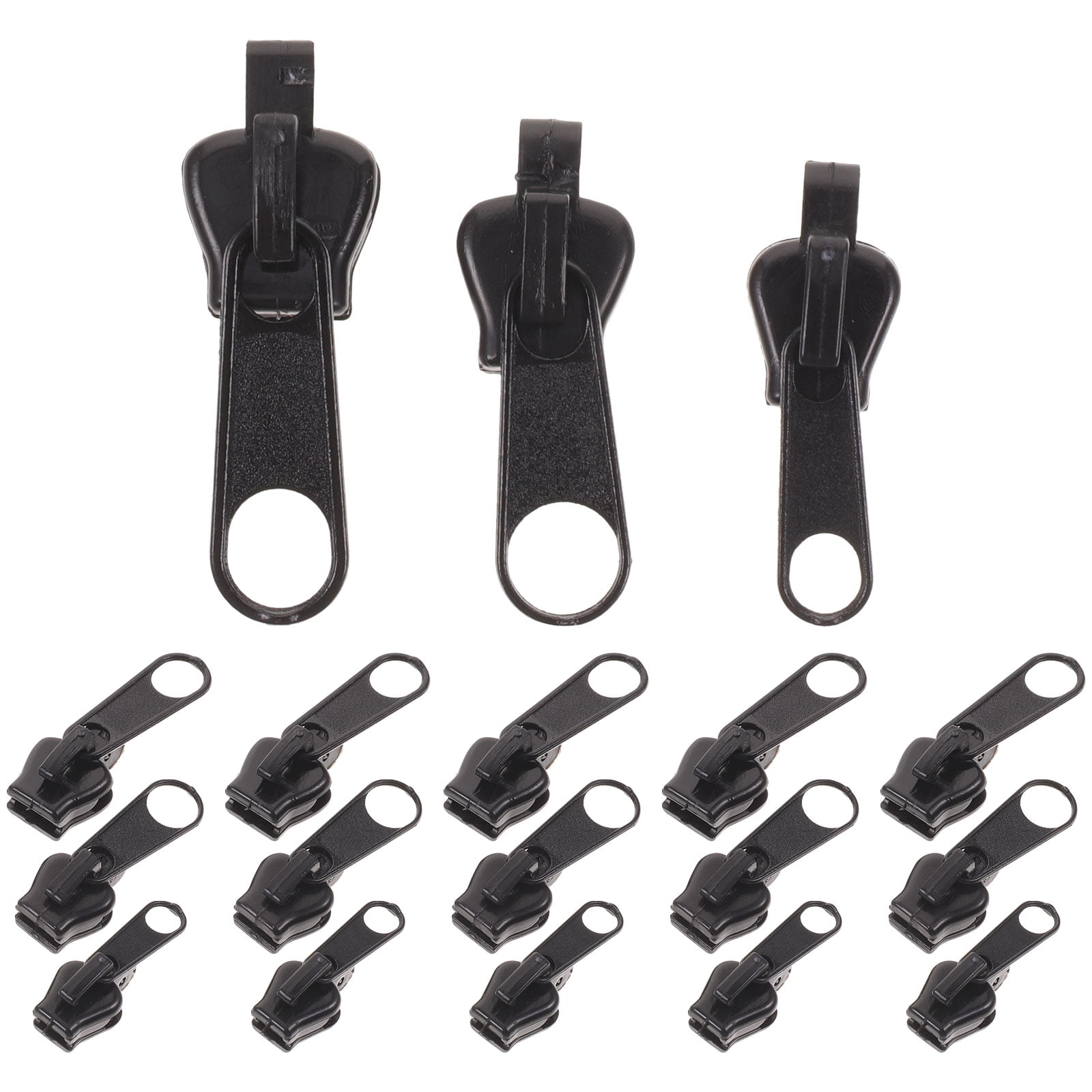 Shop 18pcs Zipper Slider Replacement Kit Zipper Repair Kit for