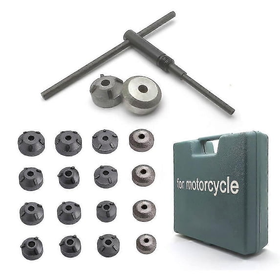 18pcs/set Carbide Valve Grinding Wheel Valve Seat Cutter Reamer Head Toolholder Kit For Engine Valve Seat Repair Tool-XinHan