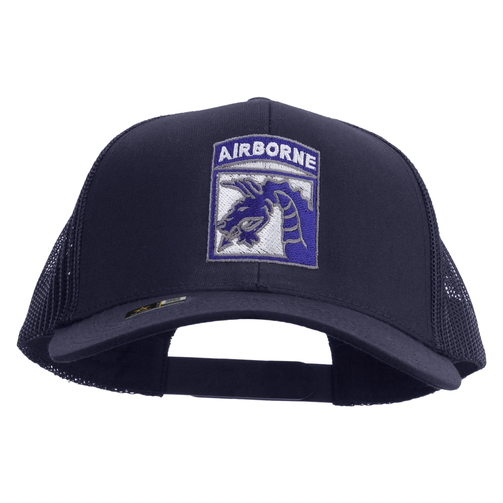 Airborne Graduation Cap Design 18th Airborne Corps Embroidered Solid Cotton Twill Mesh Prostyle Cap ...