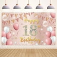 thumbnail image 1 of 18th Birthday Banner - Happy Birthday Decorations for Boys & Girls, Backdrop Banner for Indoor & Outdoor Parties, 1 of 10