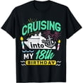 thumbnail image 1 of 18th Birthday Cruise Trip Gift Vacation Birthday Cruise T-Shirt, 1 of 4