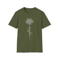 thumbnail image 1 of 18th Birthday Flower, Gildan Unisex Softstyle T-Shirt, Graphic Tee, S-3XL, 1 of 3