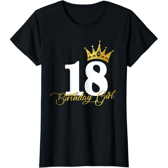 18th Birthday Funny 18 years old Gift for Womens Girls T-Shirt