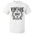 thumbnail image 1 of 19th Birthday Gift For 19 Year Old 2007 Aged To Perfection T Shirt, 1 of 2