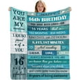 thumbnail image 1 of 18th Birthday Gifts for Girls, 18 Year Old Girl Birthday Gifts, Happy 18th Birthday Gifts Ideas,18 Year Old Gifts for Daughter Sister Bestie,18th Birthday Decorations for Girls 60"x50" Blanket, 1 of 5