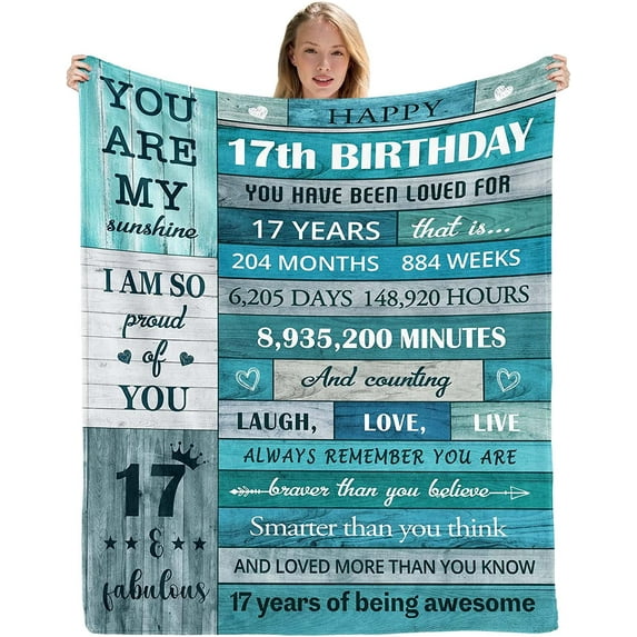 18th Birthday Gifts for Girls, 18 Year Old Girl Birthday Gifts, Happy 18th Birthday Gifts Ideas,18 Year Old Gifts for Daughter Sister Bestie,18th Birthday Decorations for Girls 60"x50" Blanket