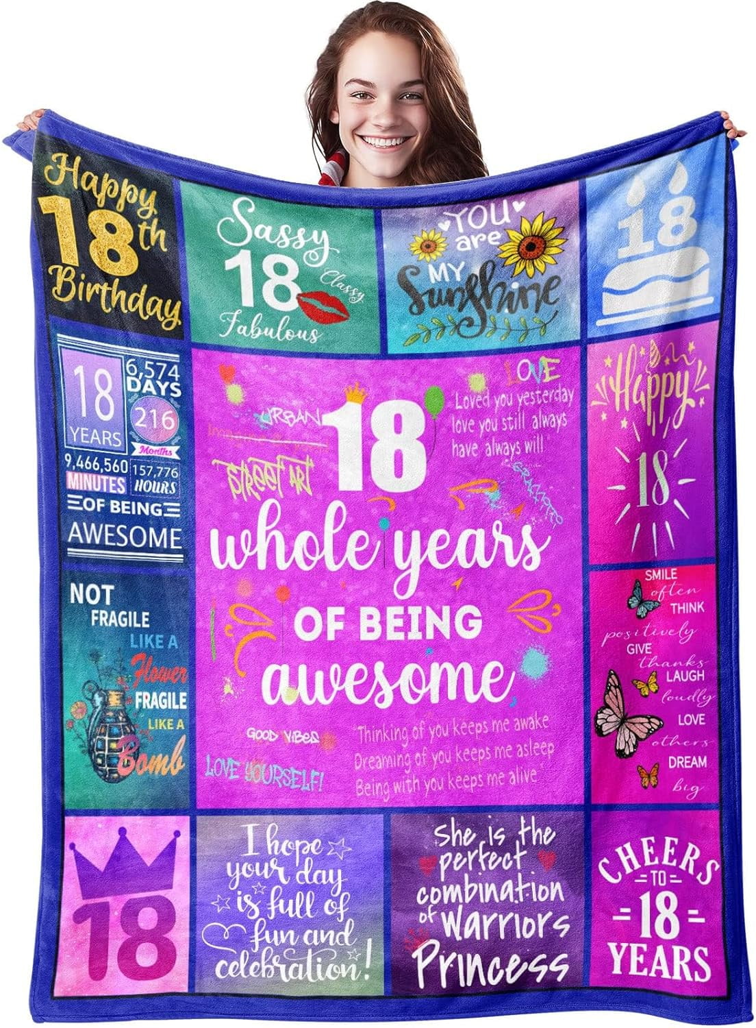 18th Birthday Gifts for Girls - 18th Birthday Decorations for Girl 60 ...