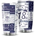 thumbnail image 1 of 18th Birthday Gifts for Girls Boys 2005 Coffee Tumblers 16th Birthday Gifts Ideas for Girls Tumblers Sweet 18th Gifts for Girls 2005 Stainless Steel Vacuum Insulated Coffee Tumblers 20 oz, 1 of 6