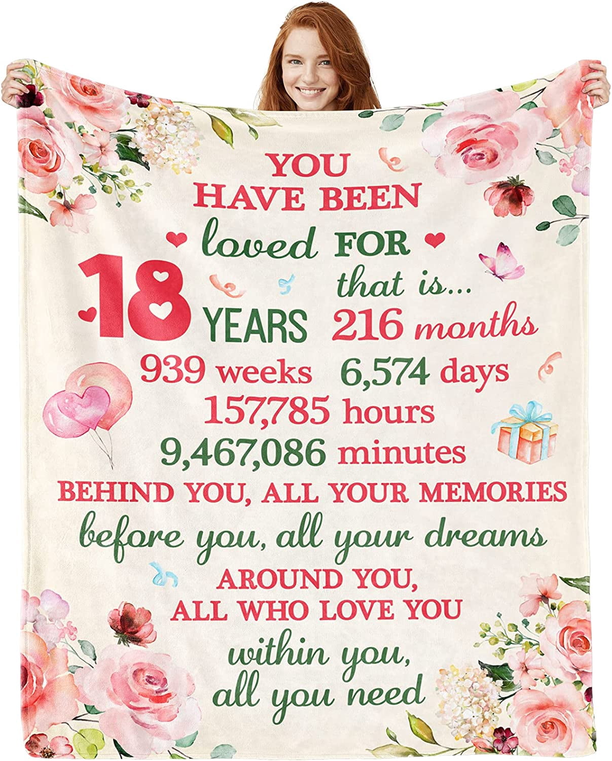 18th Birthday Gifts for Girls - 18th Birthday Decorations for Girl 60 ...