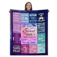 18th Birthday Gifts Ideas for GirlsGirls 18th Birthday Decor Blanket