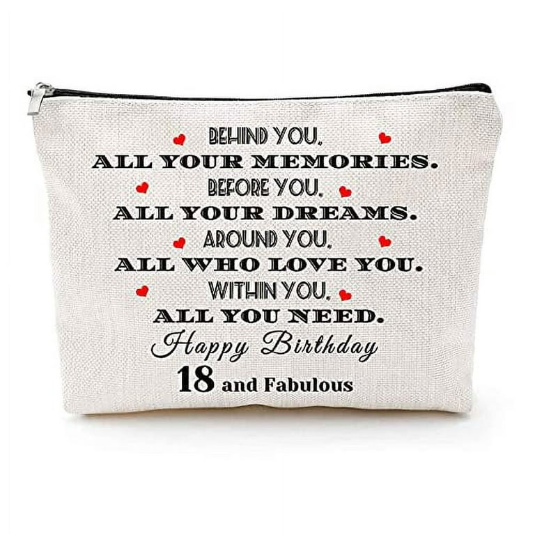Hello Gorgeous Makeup Bag/gift for Her/positive Affirmation Gift/uplifting  Gift for Her/gift for Mom or Daughter/gifts Under 10 Dollars 
