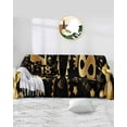 thumbnail image 1 of 18th Birthday Sofa Covers for 3 Cushion,Washable Couch Cover for Sectional Sofa Slipcovers with Tassel,Happy Birthday Cake Firework Ribbon Gold Black Loveseat Covers Futon Cover Throw Blanket 71x118, 1 of 8