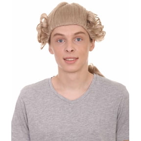 18th Century Peruke Wig | Blonde Historical Wigs | Premium Breathable Capless Cap
