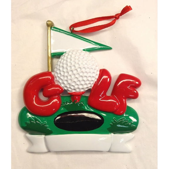 18th Hole Personalized Christmas Ornament , Sport Christmas Ornament, Christmas Decoration for Tree, Christmas Tree Ornament