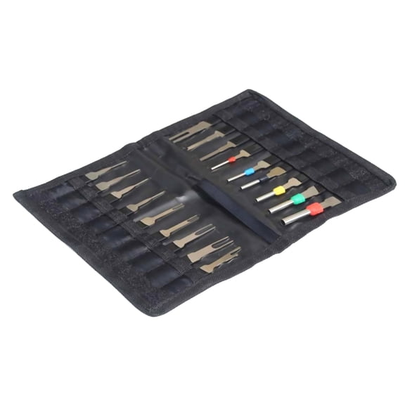 18x Cars, Motorcycles Terminal Removal Tool Electrical Connector Pin Removal Tool Kit Pin Extractor Tool Set