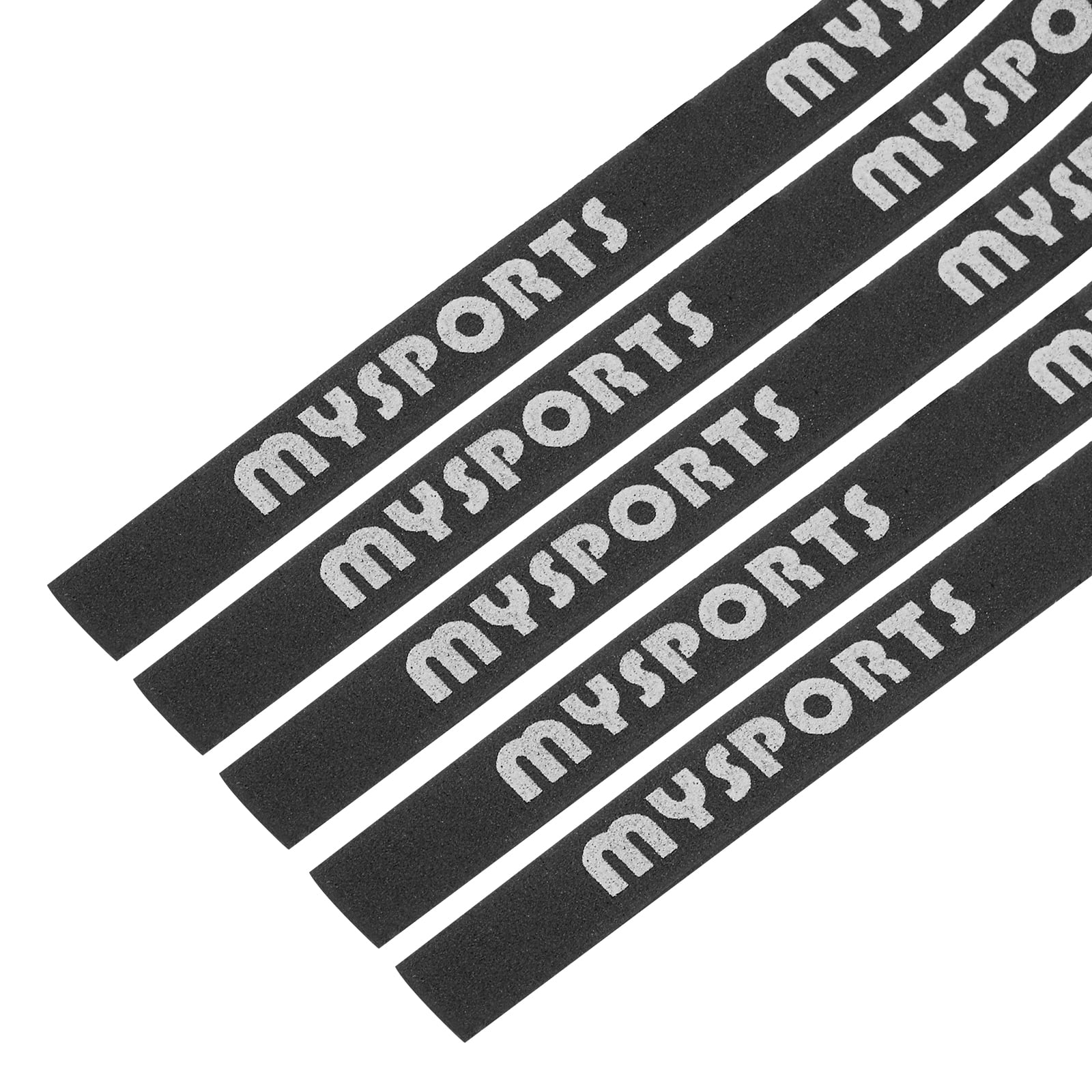 18x0.4" Table Tennis Racket Edge Tape PingPong Racquet Side Tapes, Black 5 Pack