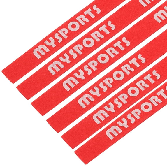 18x0.4" Table Tennis Racket Edge Tape Ping-Pong Racquet Side Tapes, Red 10 Pack