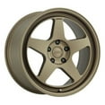 thumbnail image 1 of 18x10.5 Kansei K12B KNP Textured Bronze Wheel 5x4.5 (12mm), 1 of 2