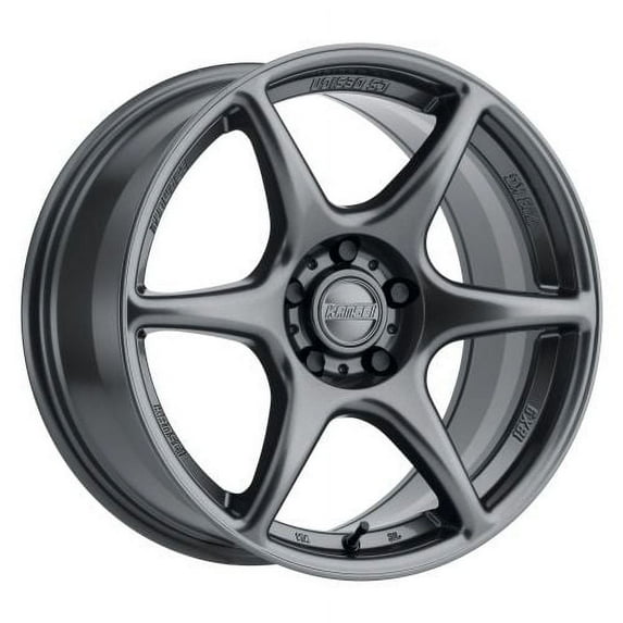 18x10.5 Kansei Wheel K11G Tandem Gunmetal Wheel 5x4.5 (12mm)