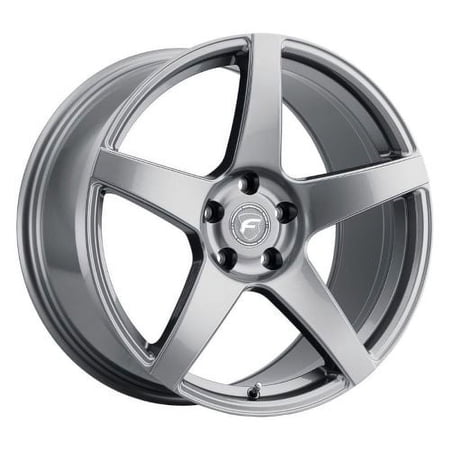 18x10 Forgestar F213 CF5 Gloss Anthracite Wheel 5x4.5 (42mm)
