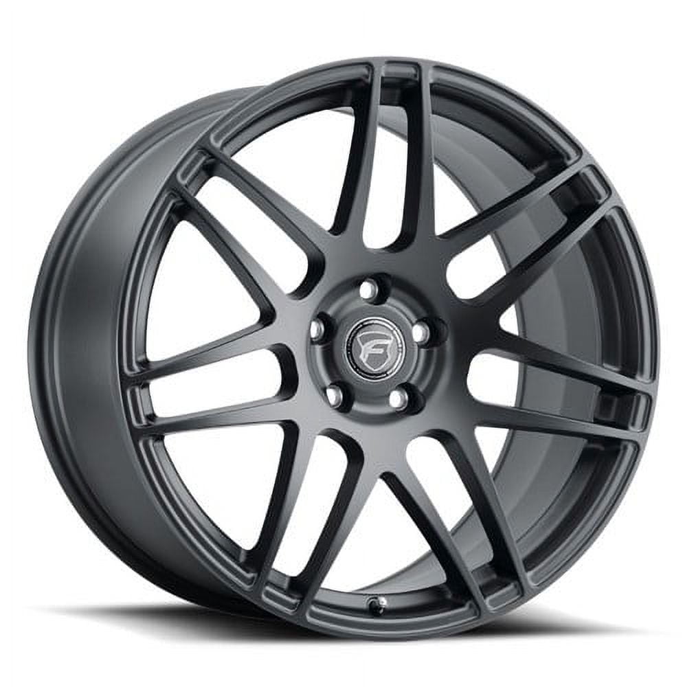 18x10 Forgestar F252 F14 Satin Black Wheel 5x4.5 (42mm)