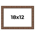 thumbnail image 1 of 18x12 Dark Brown Bamboo Real Wood Picture Frame Width 1.5 inches | Interior Frame Depth 0.5 inches, 1 of 8