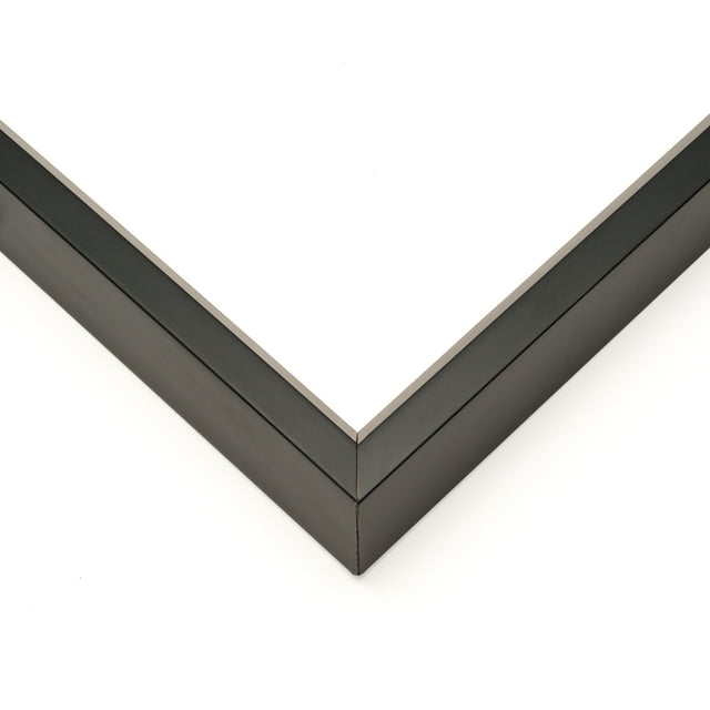 18x12 Frame Black Real Wood Picture Frame Width 1 inches | Interior Frame Depth 0.75 inches |