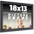 thumbnail image 1 of 18x13 Frame Black Passaggi Solid Wood Picture Frame Width 1.5 Inches | Interior Depth 0.5 Inches |, 1 of 8