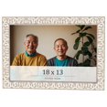 thumbnail image 1 of 18x13 Frame White Real Wood Picture Frame Width 1.5 inches | Interior Frame Depth 0.5 inches |, 1 of 8