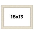 thumbnail image 1 of 18x13 Frame White Real Wood Picture Frame Width 1.75 inches | Interior Frame Depth 0.5 inches |, 1 of 8