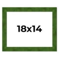 thumbnail image 1 of 18x14 Frame Green Burl Solid Wood Picture Frame | 1.75 Inches Moulding Width | Interior Frame Depth, 1 of 8