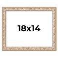 thumbnail image 1 of 18x14 Frame White Real Wood Picture Frame Width 1.5 inches | Interior Frame Depth 0.5 inches |, 1 of 8