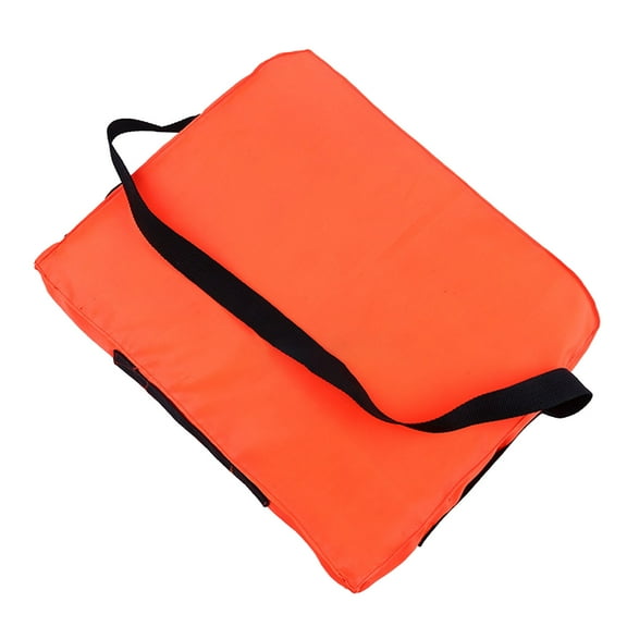 18x14in Boat Throwable Flotation Device, EVA Material High Buoyancy Waterproof, With Strap, Fits Boating/Kayaking/Swimming/Water Activities