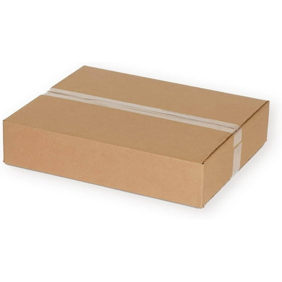 18x14x6 Corrugated Shipping Boxes, Extra Strength, Heavy-Duty Corrugated Cardboard Boxes for Packing, Storage, Shipping, Transport, Commerce Qty 5