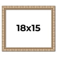 thumbnail image 1 of 18x15 Frame Silver Real Wood Picture Frame Width 1.5 inches | Interior Frame Depth 0.5 inches |, 1 of 8