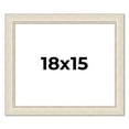 thumbnail image 1 of 18x15 Frame White Real Wood Picture Frame Width 1.75 inches | Interior Frame Depth 0.5 inches |, 1 of 8