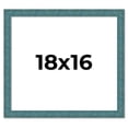 thumbnail image 1 of 18x16 Frame Blue Rustic Barnwood Solid Wood Picture Frame Width 1.25 Inches | Interior Depth 0.5, 1 of 8