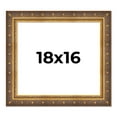 thumbnail image 1 of 18x16 Frame Vintage Gold Solid Wood Picture Frame | 2.5 Inch Moulding Width | Ornate Bronze Museo, 1 of 8