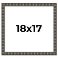 thumbnail image 1 of 18x17 Frame Black Brown Chestnut Mosaic Solid Wood Picture Frame | 1.125 Inch Moulding Width |, 1 of 8